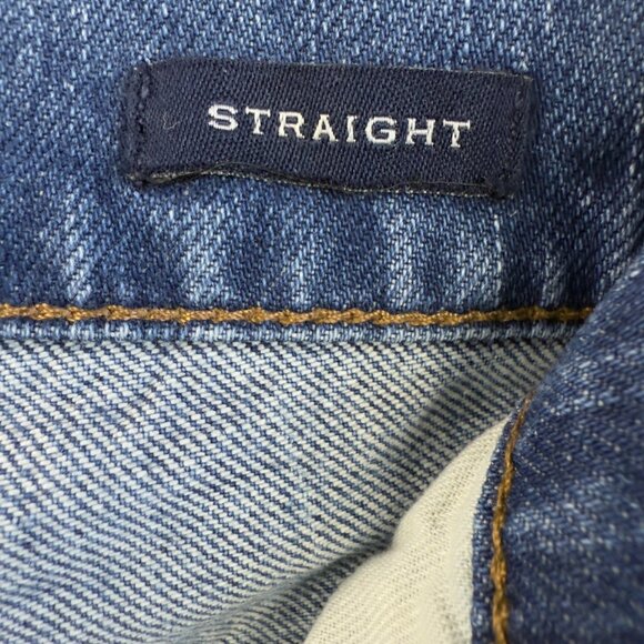 J.Crew Flex Men’s Straight Leg Jeans W36 L30 Blue Classic Fit Stretch Denim Pant - Picture 7 of 13